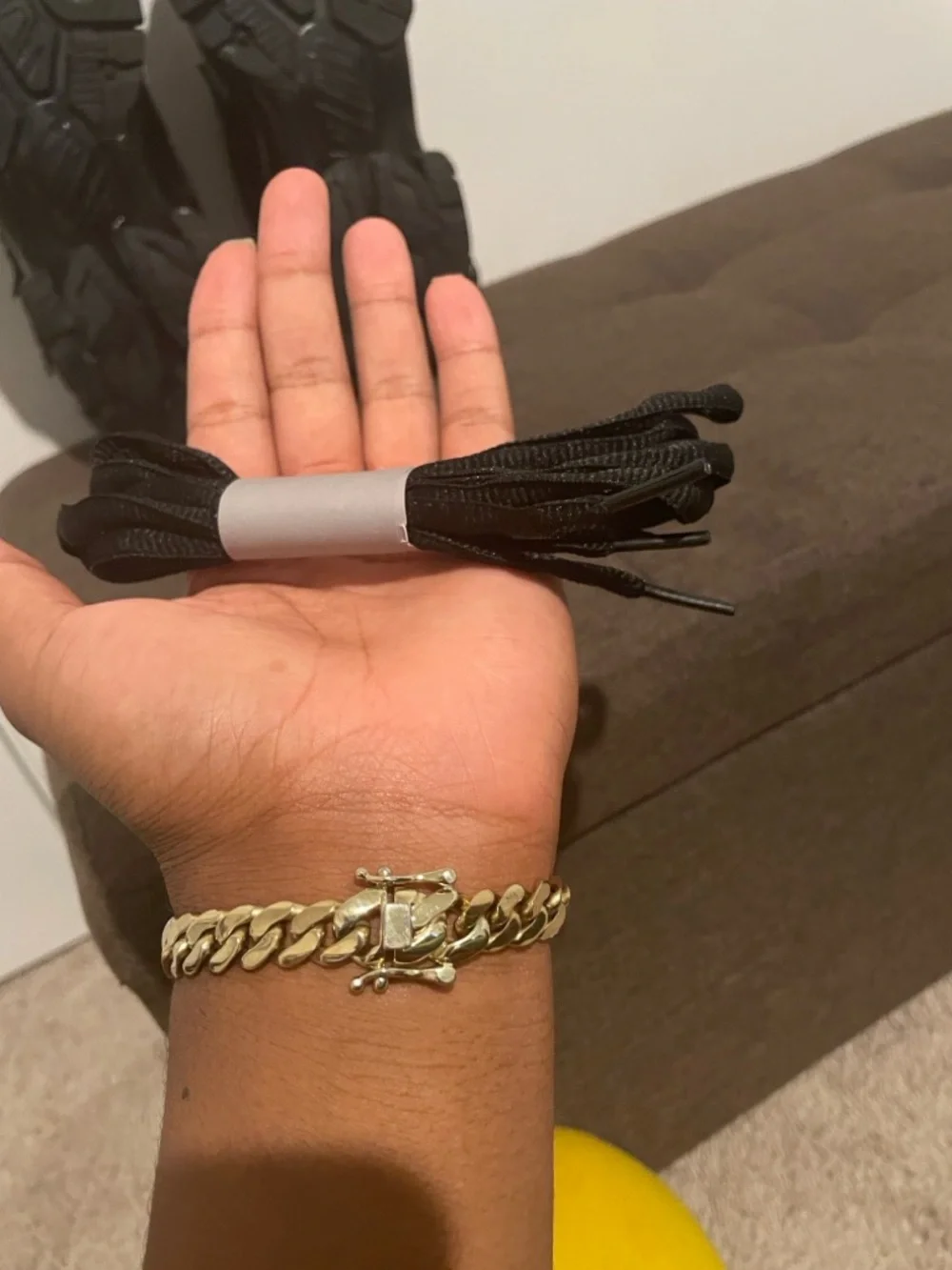 Balenciaga Kids Black Chunky Lace-Up Sneakers - Picture 6 of 6